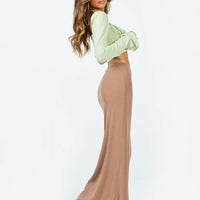 Robbin Maxi Skirt Beige