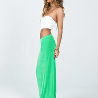 Viviana Midi Skirt Green