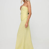 Silvershore Maxi Skirt Yellow
