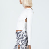 Read All About It Mini Skirt Multi