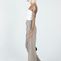 Archer Pants Pinstripe Beige