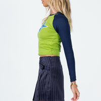 Madelyn Mini Skirt Navy