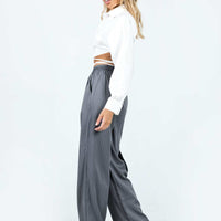 Higgins Pants Grey Pinstripe
