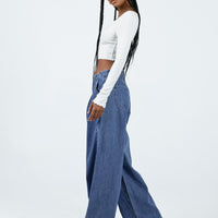 Bakali Wide Leg Jeans Dark Wash