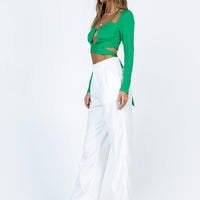 Maiah Pants White