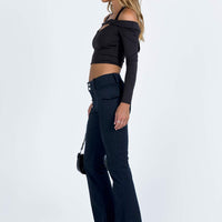 Aleigha Low Rise Pants Navy
