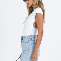 Impala Shorts Light Wash Denim