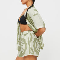 Sea Shorts Green / Cream