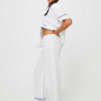 Sun Time Pants White / Blue
