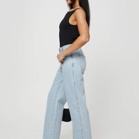 Arlington Straight Leg Denim Jeans Light Wash Tall