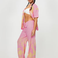 Sollene Pants Pink/yellow