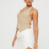 Ogilvie Mini Skirt White