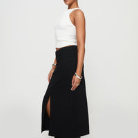 Sumac Midi Skirt Black