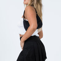 Arlo Tennis Skirt Black