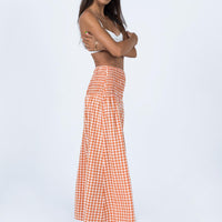 Jamilla Maxi Skirt Orange