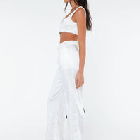 Huxley Satin Set White