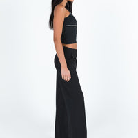 Archie Low Rise Pants Black Petite