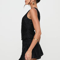 Perilla Mini Skirt Black