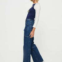 Chad Cargo Jeans Dark Wash Denim