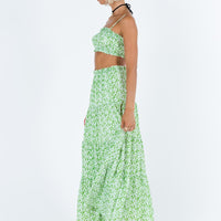 Perrin Set Green Floral