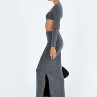 Reina Set Black Glitter