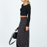 Sariah Maxi Skirt Black