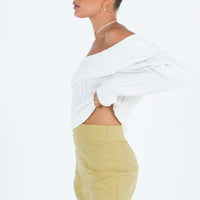 Selby Mini Skirt Lemon