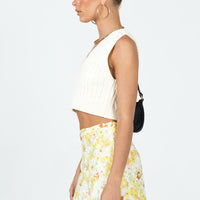 Sloane Mini Skirt Yellow
