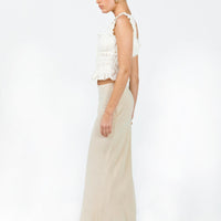 Jodie Maxi Skirt Oatmeal