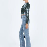 Keels Flare Denim Jeans