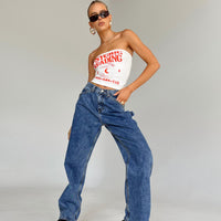 Downtown Slouched Jeans Denim