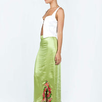 Kenzie Maxi Skirt Green