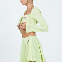 Saleya Mini Skirt Green