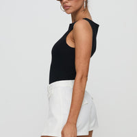 Deuce Split Skort White