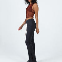 Long Nights Flare Pants Black
