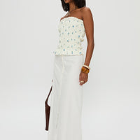 Jasmira Maxi Skirt White