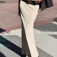 Jodie Maxi Skirt Oatmeal
