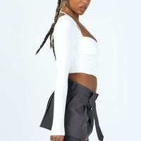 Elle Mini Skirt Grey