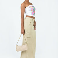 Minka Maxi Skirt Beige