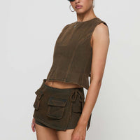 Countryside Skort Petrol