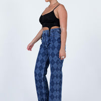 The Ragged Priest Detention Mid/Light Blue Jeans Denim