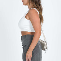 Wolf Cargo Mini Skirt Charcoal