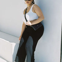 Majid Pants Black Curve