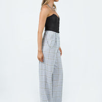 Sebastian Pant Blue Plaid