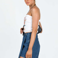 Edwina Skort Dark Wash Denim