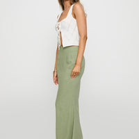 Sophia Maxi Skirt Green
