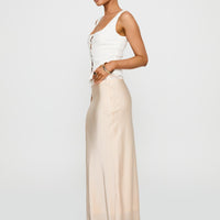 The Charmaine Maxi Skirt Cream