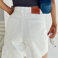 Aysa Shorts White Denim