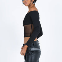 Bazley Faux Leather Mini Skirt