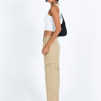 Aysa Cargo Pants Khaki